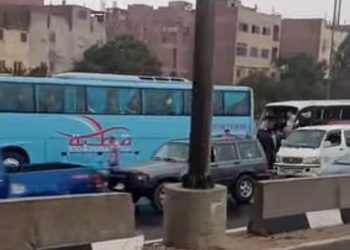 اصطدام أتوبيس